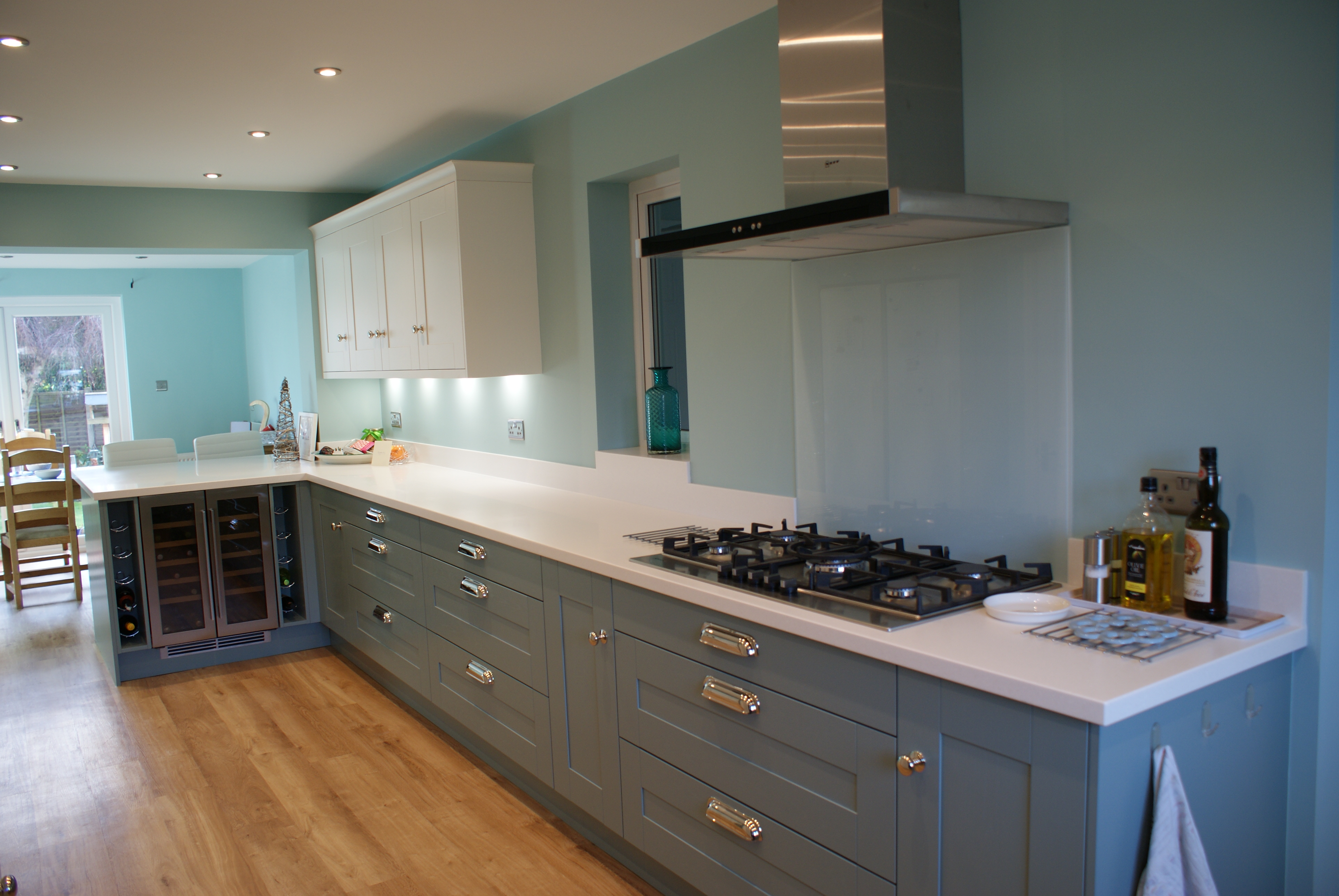 blue design kitchen hook